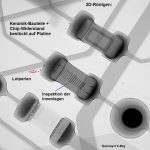 2D-Röntgen Keramik Kondensator + Widerstand-BE (bestückt auf PCB)